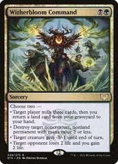 Magic: The Gathering - Strixhaven: School of Mages - Witherbloom Command (248) Foil