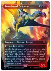 Magic the Gathering - The Lost Caverns of Ixalan - Bonehoard Dracosaur - Borderless - Foil