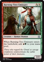 Magic the Gathering - Duel Decks: Mind vs. Might - Burning-Tree Emissary