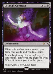 Magic: The Gathering - Secret Lair Drop - Liliana's Contract (1844)
