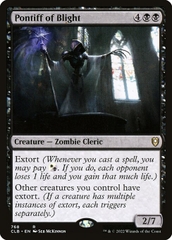Magic: The Gathering - Commander Legends: Battle for Baldur's Gate - Pontiff of Blight (768)