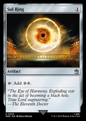 Magic: The Gathering - Doctor Who - Sol Ring (245)