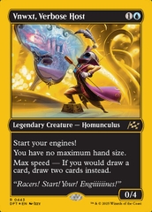 Magic: The Gathering - Aetherdrift - Vnwxt, Verbose Host (443) Foil