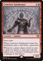 Magic: The Gathering - Innistrad: Crimson Vow - Cemetery Gatekeeper (148)