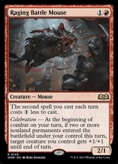 Magic: The Gathering - Wilds of Eldraine - Raging Battle Mouse (143)