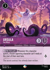 Disney Lorcana ~Fabled~ Ursula - Sea Witch (Epic) (208/204) HoloFoil