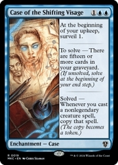 Magic the Gathering - Murders at Karlov Manor: Commander - Case of the Shifting Visage