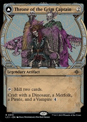 Magic: The Gathering - The Lost Caverns of Ixalan - Throne of the Grim Captain // The Grim Captain (313)