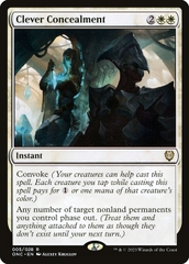 Magic: The Gathering - Phyrexia: All Will Be One Commander - Clever Concealment (5)