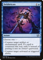 Magic: The Gathering - The Brothers' War - Defabricate (45) Foil