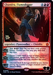Magic the Gathering - Foundations - Chandra, Flameshaper (Prerelease FOIL)