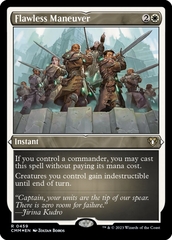 Magic the Gathering - Commander Masters - Flawless Maneuver - Foil Etched