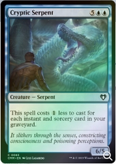 Magic the Gathering - Commander Masters - Cryptic Serpent - FOIL