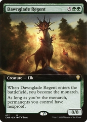Magic the Gathering - Commander Legends Variants  - Dawnglade Regent (Extended Art)
