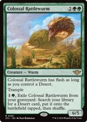 Magic: The Gathering - Outlaws of Thunder Junction - Colossal Rattlewurm (159)