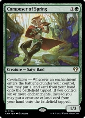 Magic the Gathering - Commander Masters - Composer of Spring