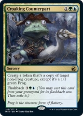 Magic the Gathering - Innistrad: Midnight Hunt - Croaking Counterpart