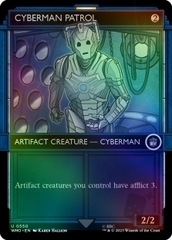 Magic the Gathering - Doctor Who - Cyberman Patrol (Showcase) FOIL