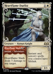 Magic: The Gathering - Wilds of Eldraine - Heartflame Duelist // Heartflame Slash (290)