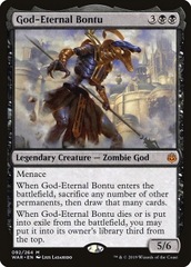 Magic: The Gathering - War of the Spark - God-Eternal Bontu (92)