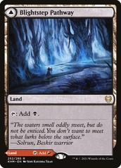 Magic: The Gathering - Kaldheim - Blightstep Pathway // Searstep Pathway (252)