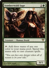 Magic: The Gathering - Avacyn Restored - Somberwald Sage (194)
