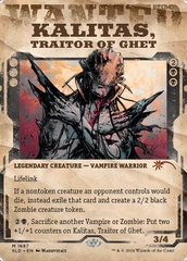 Magic: The Gathering - Secret Lair Drop - Kalitas, Traitor of Ghet (1687) Foil