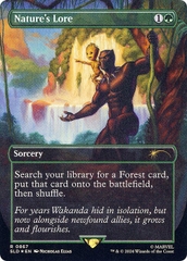 Magic: The Gathering - Secret Lair Drop - Nature's Lore (867) Foil