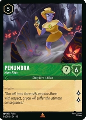 Disney Lorcana ~Whispers in the Well~ Penumbra - Moon Alien (84/204)