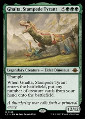 Magic: The Gathering - The Lost Caverns of Ixalan - Ghalta, Stampede Tyrant (185)
