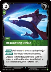 Riftbound TCG - Vendetta - Resonating Strike (034/166)