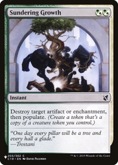 Magic: The Gathering - The List - Sundering Growth (C19-203)