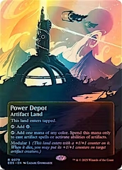 Magic the Gathering - Edge of Eternities: Stellar Sights - Power Depot (Borderless Poster) FOIL