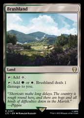 Magic: The Gathering - Tales of Middle-earth Commander - Brushland (297)
