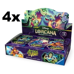 [Pre-Order] Disney Lorcana - Attack of the Vine! - Booster Case (4 Boxes)