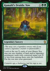 Magic the Gathering - Dominaria - Kamahl's Druidic Vow