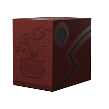 Hộp đựng bài Dragon Shield Deck Box - Double Shell - Blood Red // Black