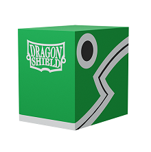Hộp đựng bài Dragon Shield Deck Box - Double Shell - Green // Black