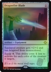 Magic the Gathering - Tarkir: Dragonstorm - Dragonfire Blade FOIL