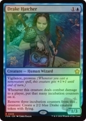 Magic the Gathering - Foundations - Drake Hatcher (Prerelease FOIL)