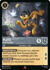 Disney Lorcana ~Whispers in the Well~ Pluto - Steel Champion (191/204)