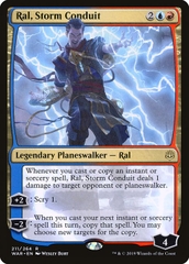 Magic: The Gathering - War of the Spark - Ral, Storm Conduit (211)