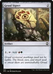 Magic: The Gathering - Forgotten Realms Commander - Gruul Signet (207)