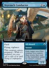 Magic: The Gathering - Secrets of Strixhaven - Skycoach Conductor // All Aboard (322)