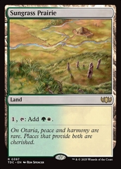 Magic: The Gathering - Tarkir: Dragonstorm Commander - Sungrass Prairie (397)
