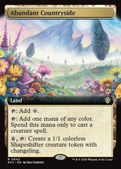 Magic: The Gathering - Lorwyn Eclipsed Commander - Abundant Countryside (42)