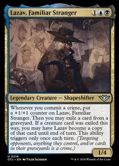 Magic: The Gathering - Outlaws of Thunder Junction - Lazav, Familiar Stranger (216)