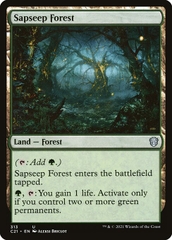Magic: The Gathering - Commander 2021 - Sapseep Forest (313)