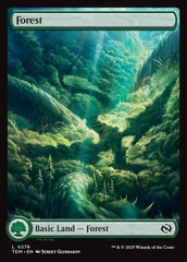 Magic: The Gathering - Tarkir: Dragonstorm - Forest (276) Foil