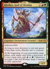 Magic: The Gathering - Theros Beyond Death - Klothys, God of Destiny (220) Foil